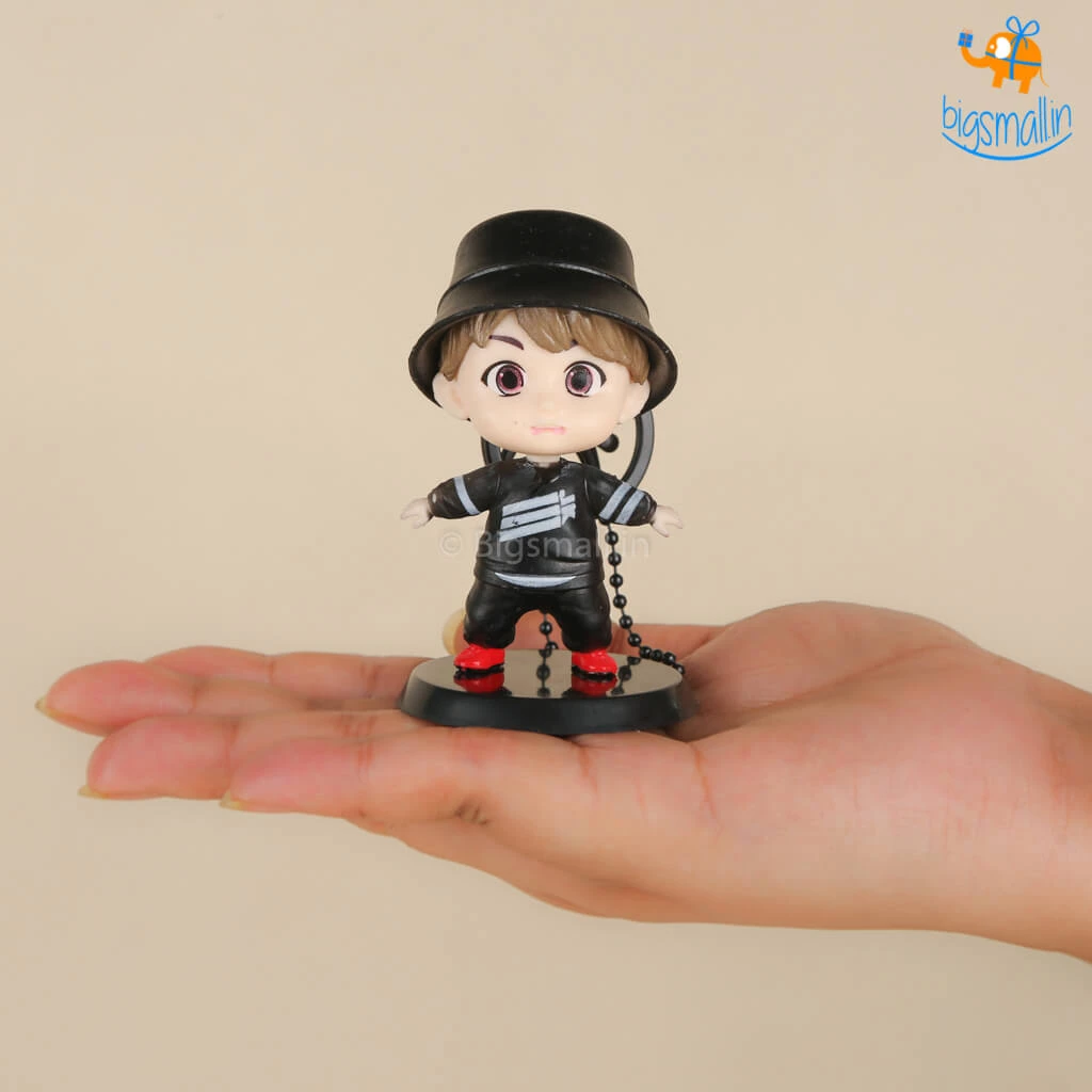 Bigsmall_hmk BTS Action Figure With Keychain - Set Of 7