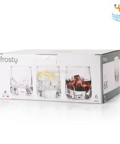 Devnow Corporate Hammered Bottom Whiskey Glasses - Set Of 6