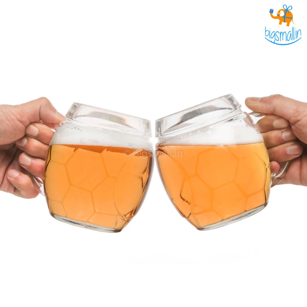 Devnow Father's Day Football Beer Mug