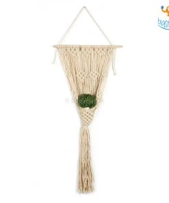 Bigsmall_hmk Stylish Macrame Wall Hanging With Plant Holder All Of It