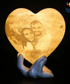 Isagon Father's Day Personalized Heart Shape Lamp - COD Not Available