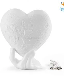 Isagon Father's Day Personalized Heart Shape Lamp - COD Not Available