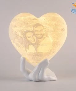 Isagon Father's Day Personalized Heart Shape Lamp - COD Not Available