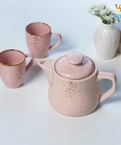 Devnow Dusted Blush Pink Tea Set - Set Of 8 All Of It