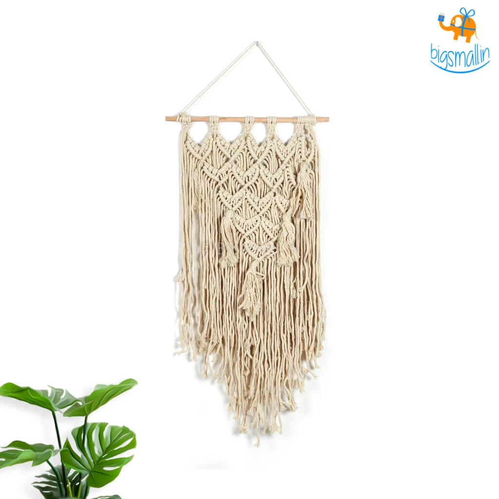 Bigsmall_hmk Boho Macrame Wall Hanging