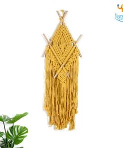Bigsmall_hmk Decorative Macrame Wall Hanging