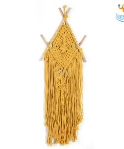 Bigsmall_hmk Decorative Macrame Wall Hanging