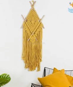 Bigsmall_hmk Decorative Macrame Wall Hanging