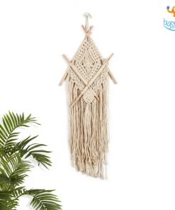 Bigsmall_hmk Decorative Macrame Wall Hanging