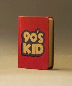 Mooch Design Studio 90's Kid A6 Notebook With Elastic