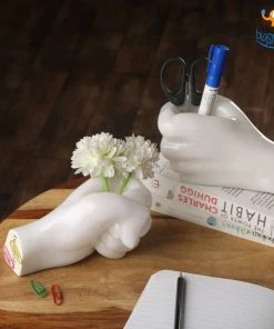 Bigsmall Best Sellers Hand Fist Stationery Holder