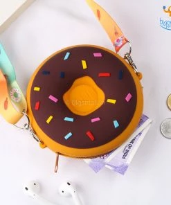 Bigsmall_hmk Donut Silicone Mini Bag