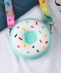 Bigsmall_hmk Donut Silicone Mini Bag