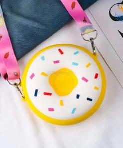 Bigsmall_hmk Donut Silicone Mini Bag