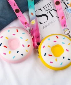 Bigsmall_hmk Donut Silicone Mini Bag