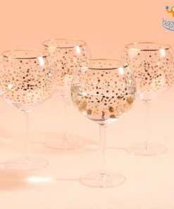 Devnow Speakeasy Gin Glasses - Set Of 4