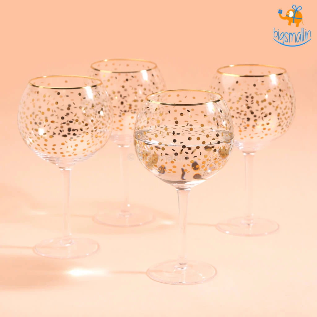 Devnow Speakeasy Gin Glasses - Set Of 4