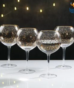Devnow Speakeasy Gin Glasses - Set Of 4