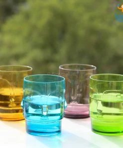 Devnow Father's Day Malibu Tiki Party Glasses - Set Of 4