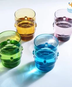 Devnow Father's Day Malibu Tiki Party Glasses - Set Of 4