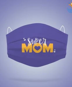 SoxyToes All Of It Super Mom Cotton Face Mask With Filter