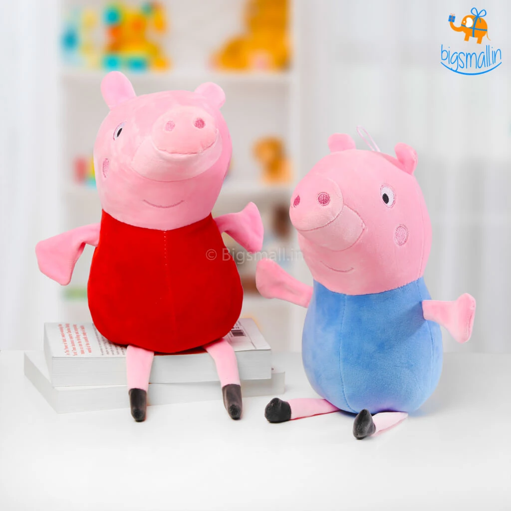 Bigsmall_hmk Peppa Pig Plush Soft Toy All Of It