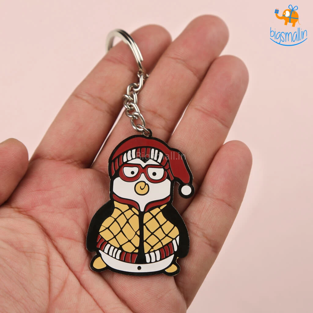 Bigsmall_piu Hugsy Friends Metallic Keychain