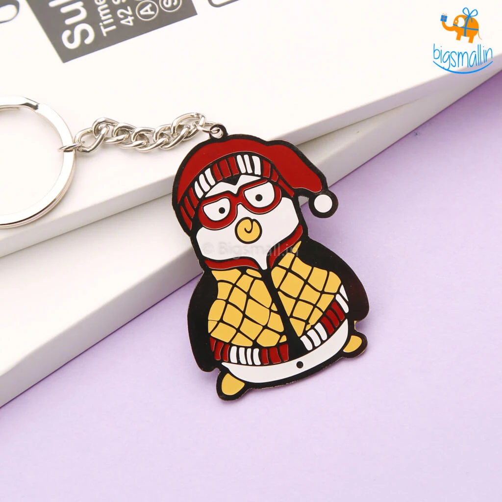 Bigsmall_piu Hugsy Friends Metallic Keychain