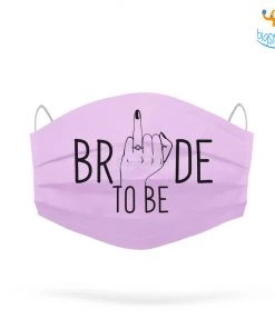 SoxyToes Sale Bride To Be Cotton Mask With Filter