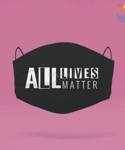 SoxyToes All Lives Matter Cotton Mask With Filter Sale