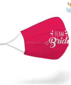 SoxyToes Team Bride Cotton Mask With Filter All Of It