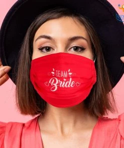 SoxyToes Team Bride Cotton Mask With Filter All Of It