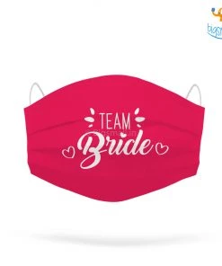 SoxyToes Team Bride Cotton Mask With Filter All Of It