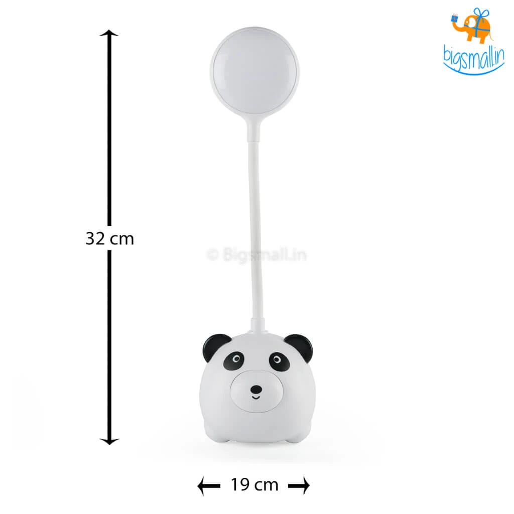 Bigsmall_hmk Panda Bedside Table Lamp With Pen Stand All Of It