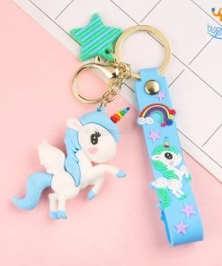 Bigsmall_hmk Unicorn Pony Keychain