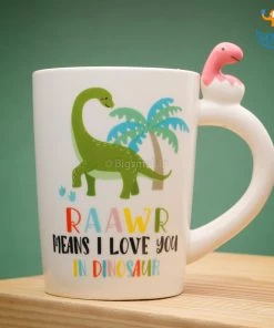 Big Daddy Rawr 3D Dinosaur Mug
