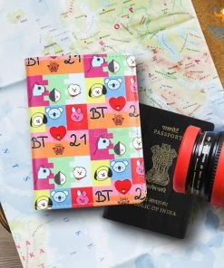 Bigsmall_hmk BTS Colourful Passport Holder