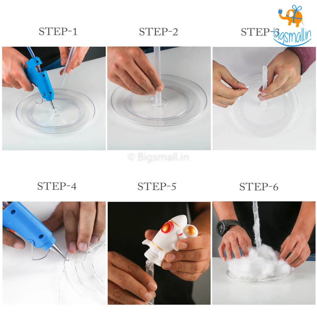 Bigsmall_hmk Sale DIY Astro Rocket Night Light