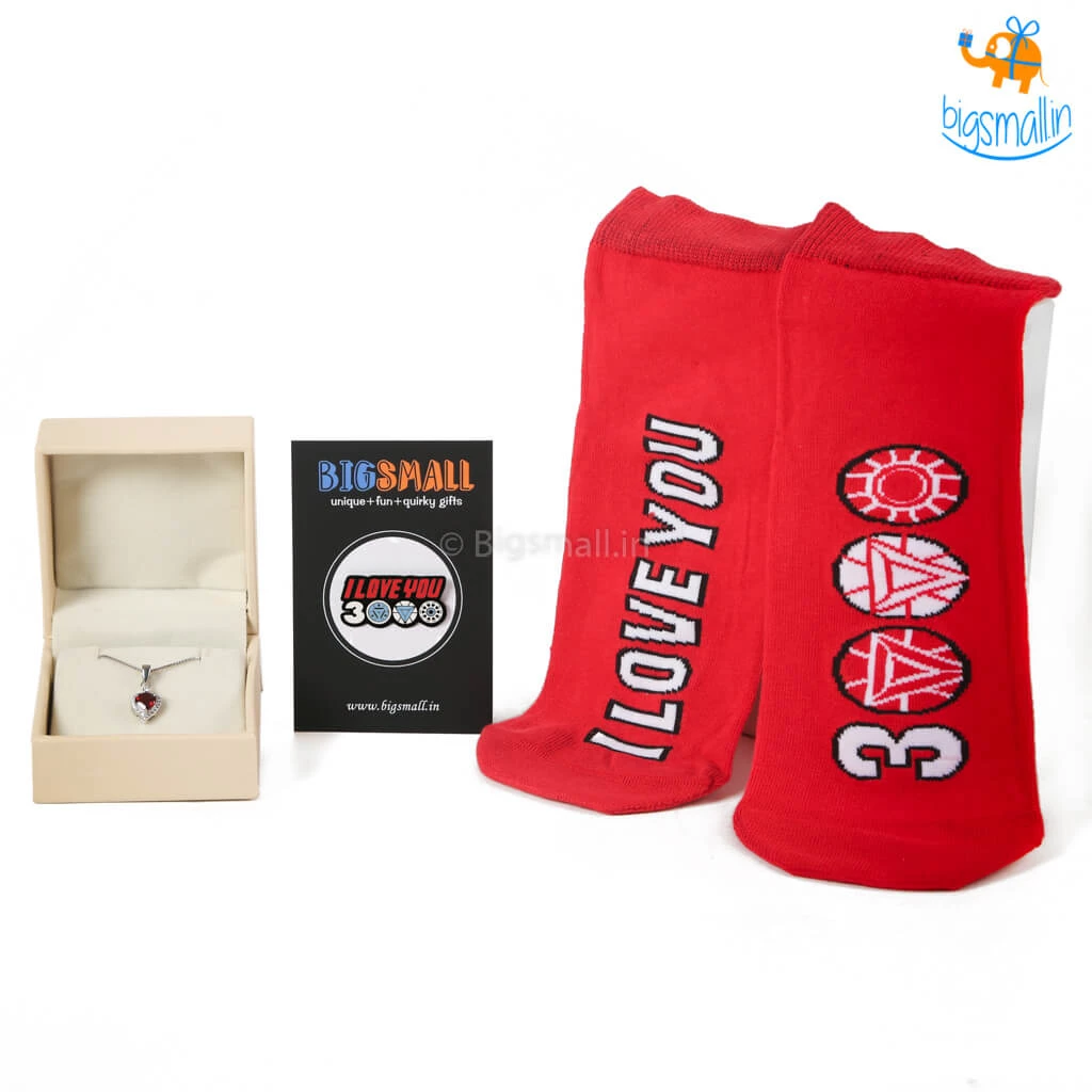 Bigsmall Love You Gift Hamper - 3 Pcs All Of It