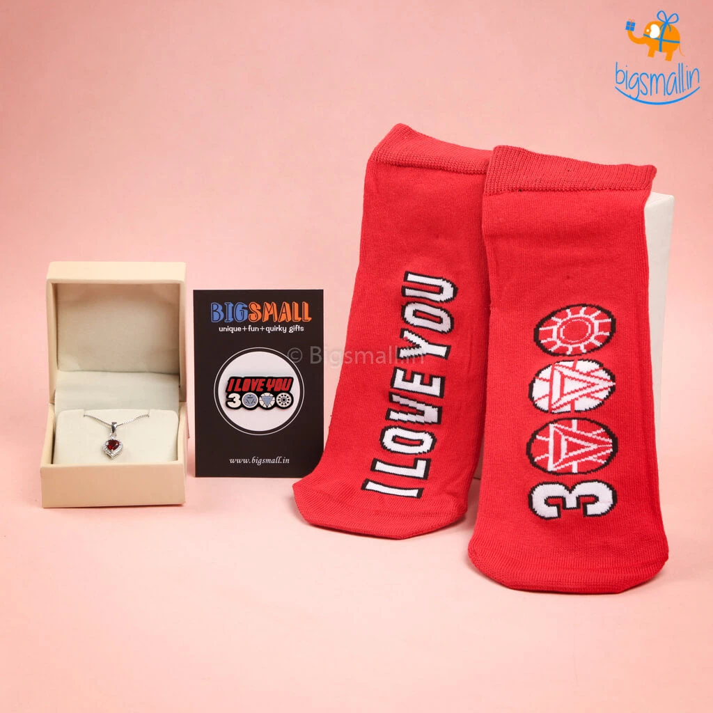 Bigsmall Love You Gift Hamper - 3 Pcs All Of It