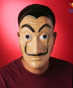 Big Daddy All Of It Money Heist Party Mask Collectible Set