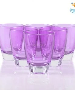Devnow Colorful Tinted Glasses - Set Of 6