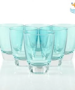 Devnow Colorful Tinted Glasses - Set Of 6