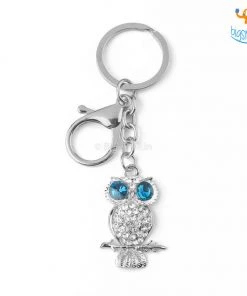 Bigsmall_hmk All Of It Owl Metallic Keychain
