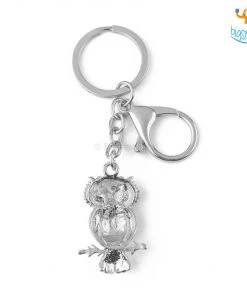 Bigsmall_hmk All Of It Owl Metallic Keychain