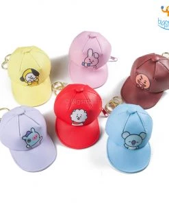 Bigsmall_hmk Sale BTS BT21 Snapback Keychain