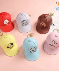 Bigsmall_hmk Sale BTS BT21 Snapback Keychain