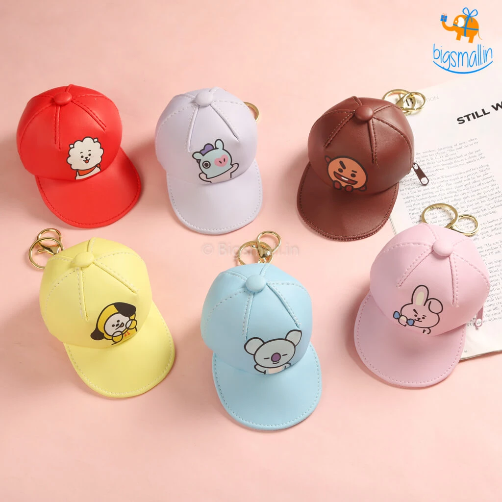 Bigsmall_hmk Sale BTS BT21 Snapback Keychain