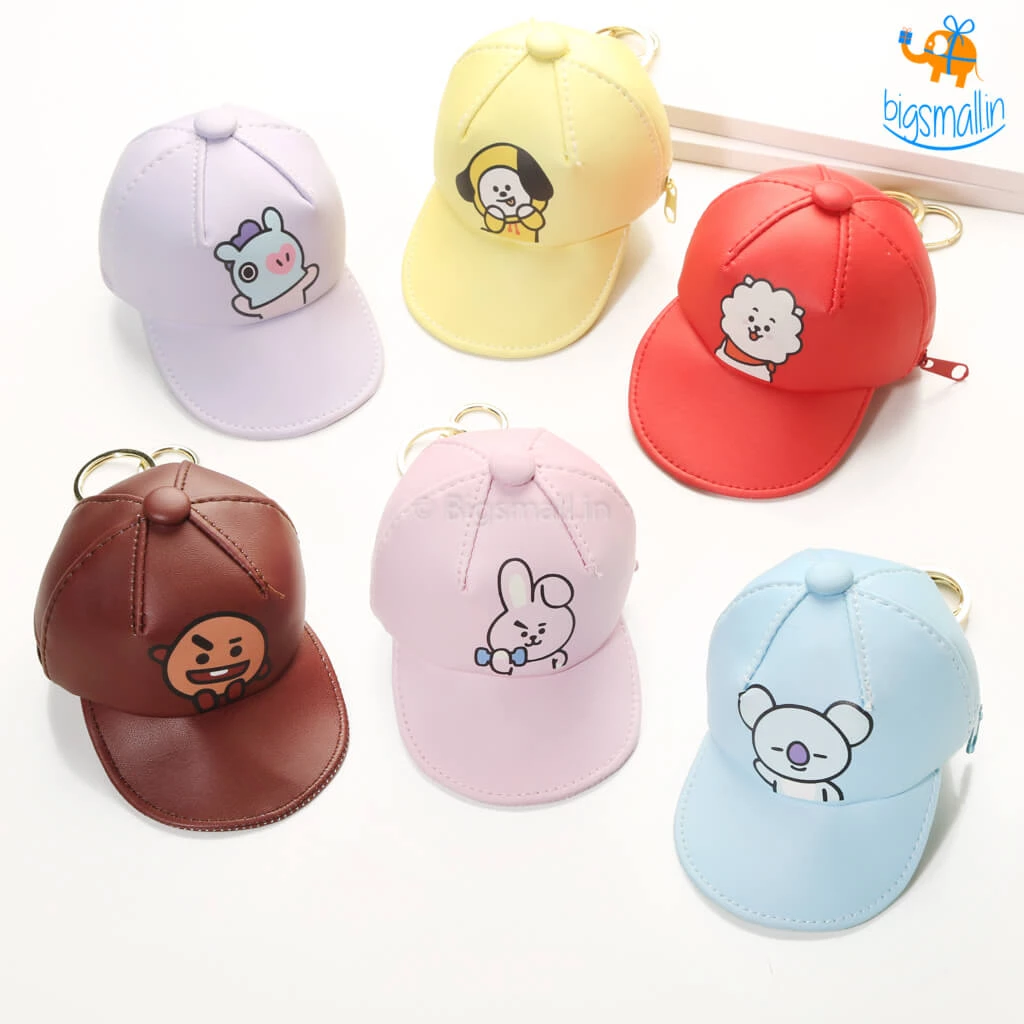 Bigsmall_hmk Sale BTS BT21 Snapback Keychain