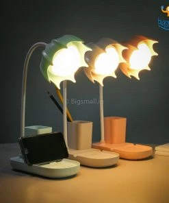 Bigsmall_hmk Pastel Desk Lamp With Pen & Phone Holder
